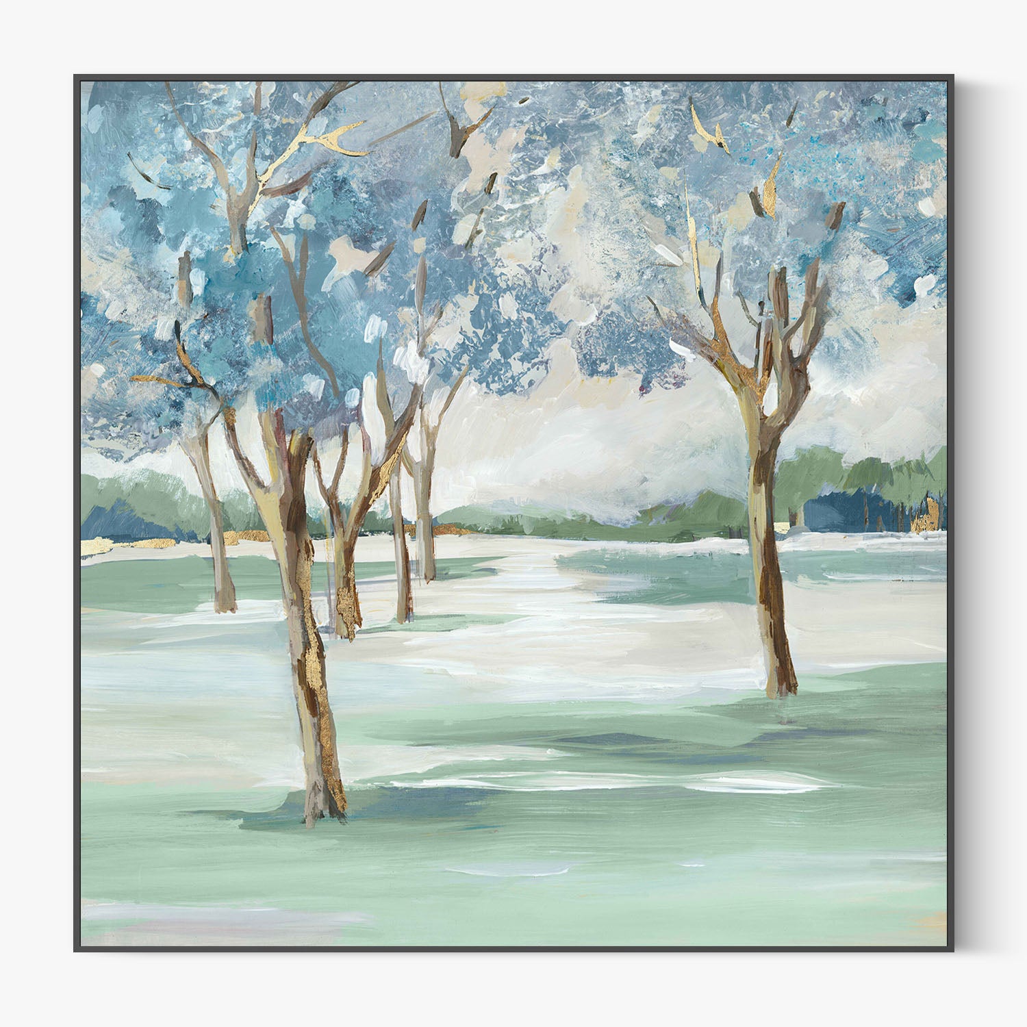 Serene Blue Scenes, Style B