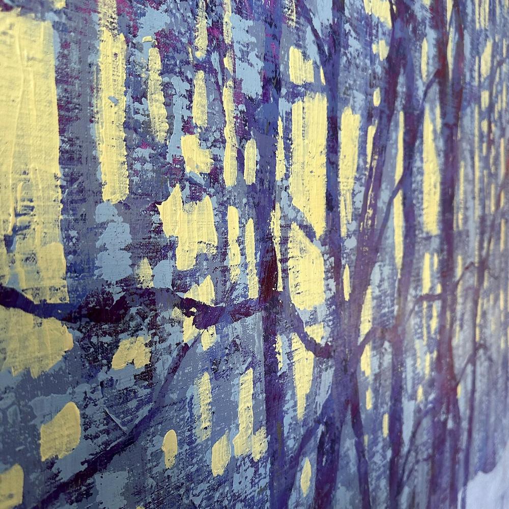 Lace of the evening forest Original Artwork-by-Ekaterina Prisich-original art-Gioia
