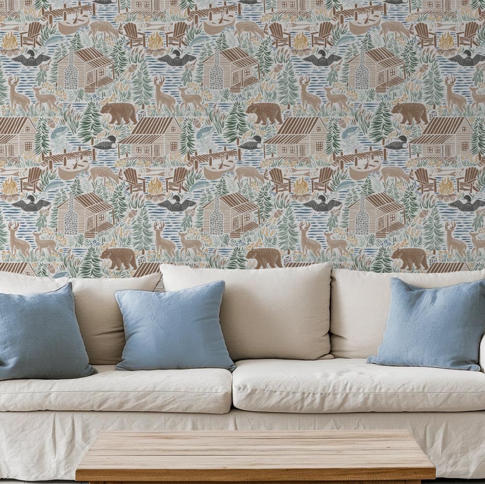Lakeside Days Pattern IA-wallpaper-eco-friendly-easy-removal-Laura Marshall-2