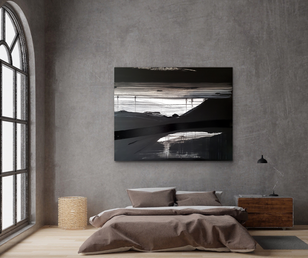 Landscape No 2-by-Emilie Heurtevent Original Art-original art-Gioia