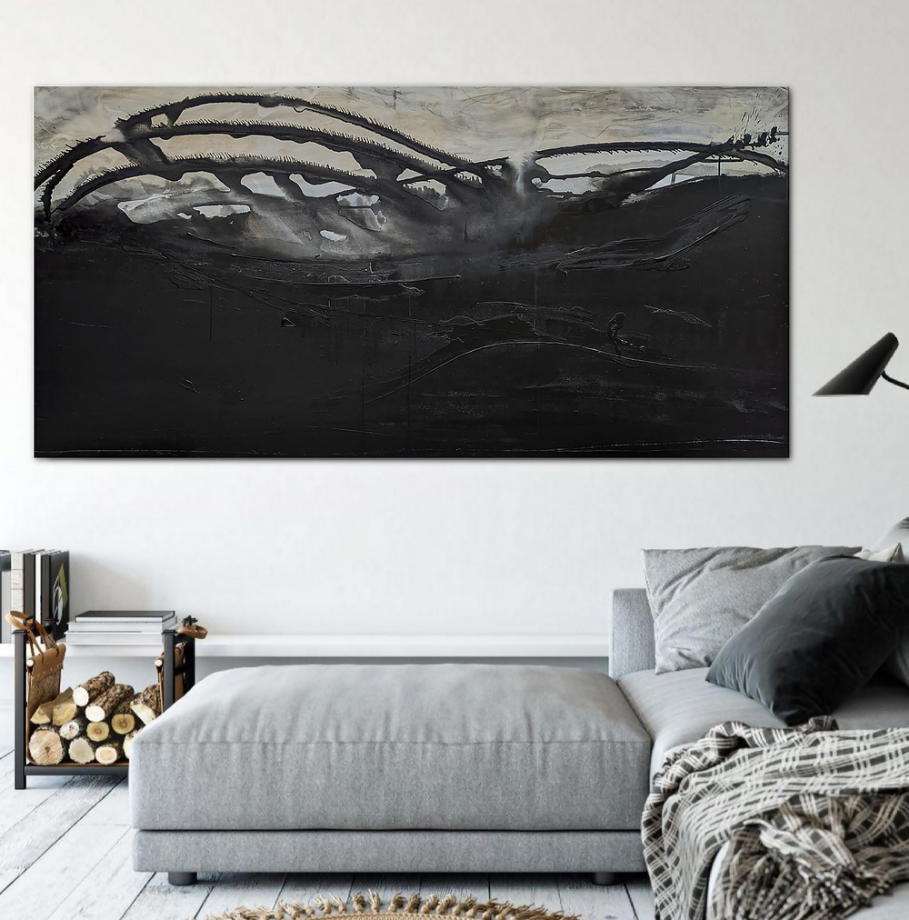 Landscape No 20-by-Emilie Heurtevent Original Art-original art-Gioia