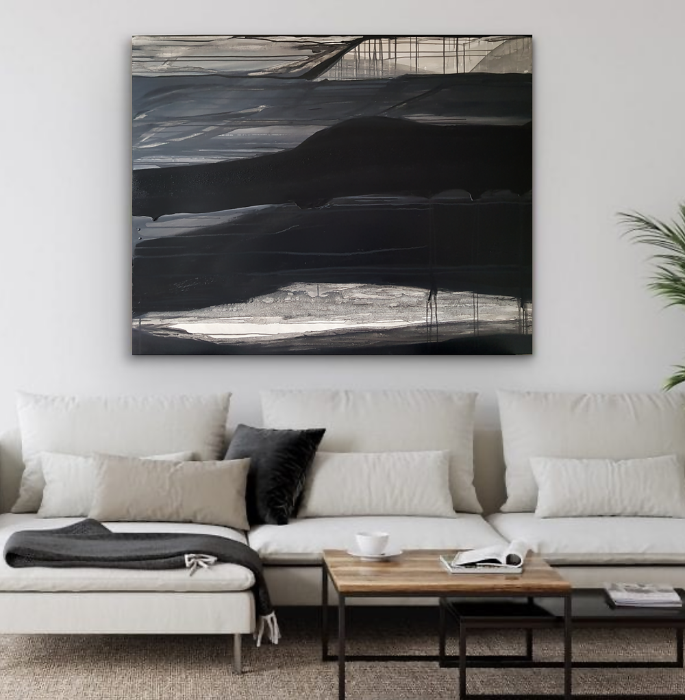 Landscape No 7-by-Emilie Heurtevent Original Art-original art-Gioia