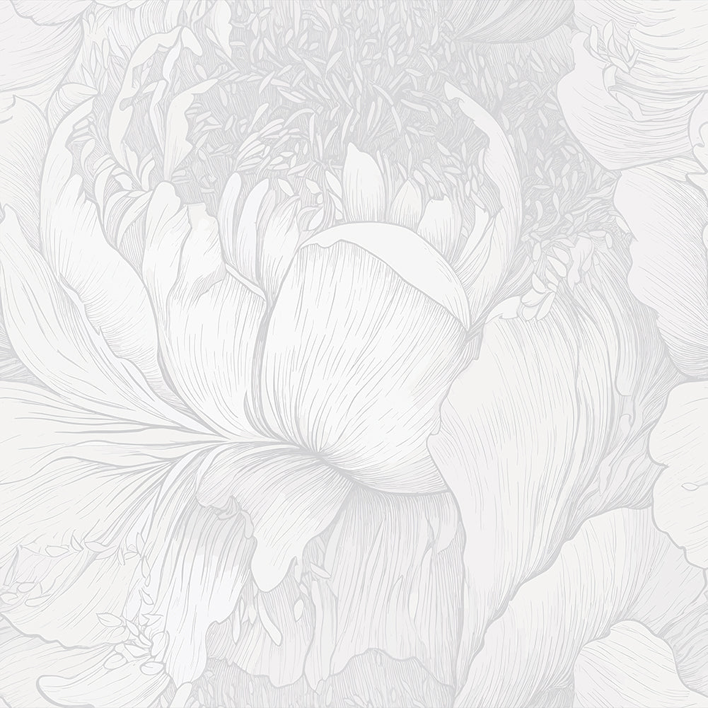Large flower, Style B Wallpaper