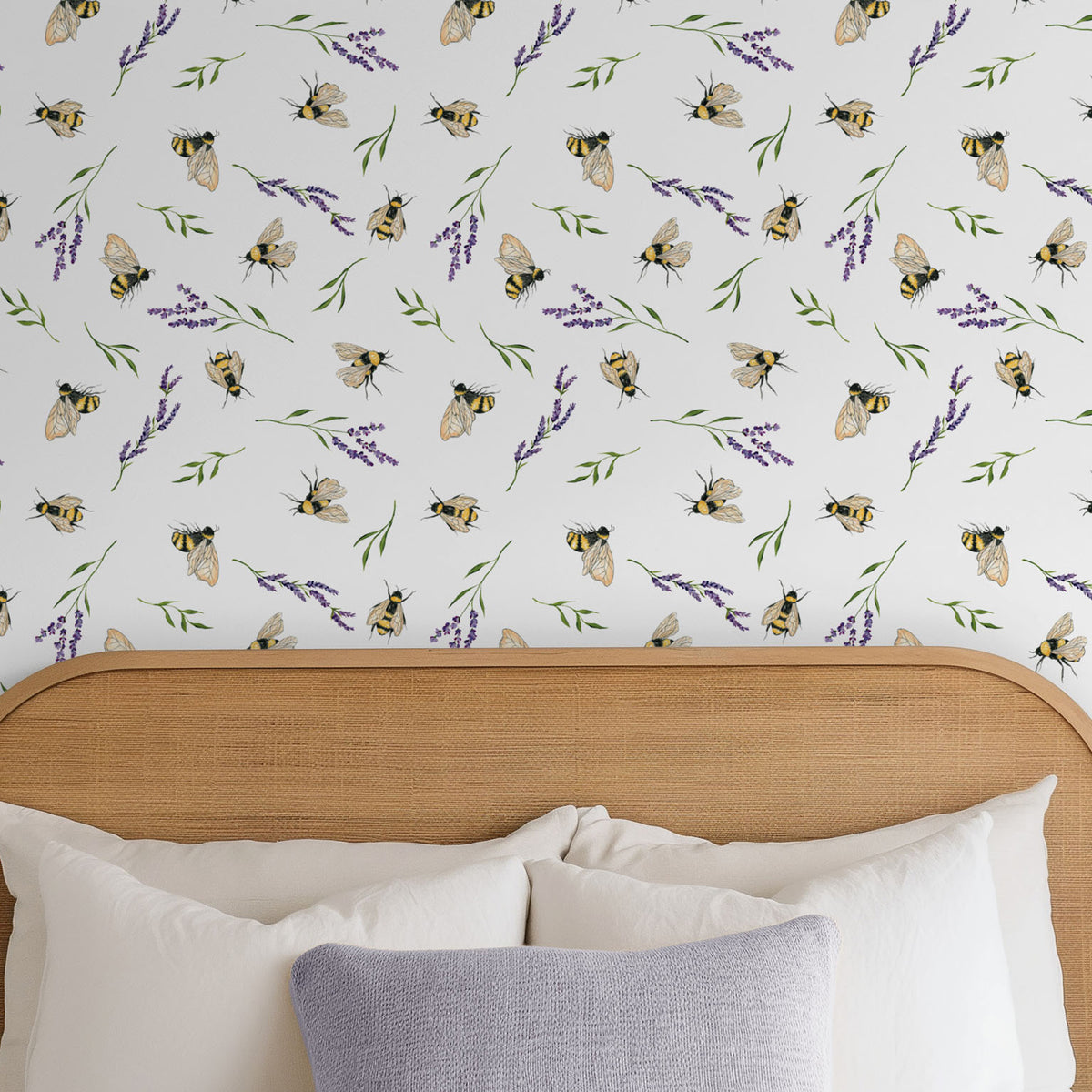 Lavender Bliss Pattern VIA-wallpaper-eco-friendly-easy-removal-Yvette St. Amant-2