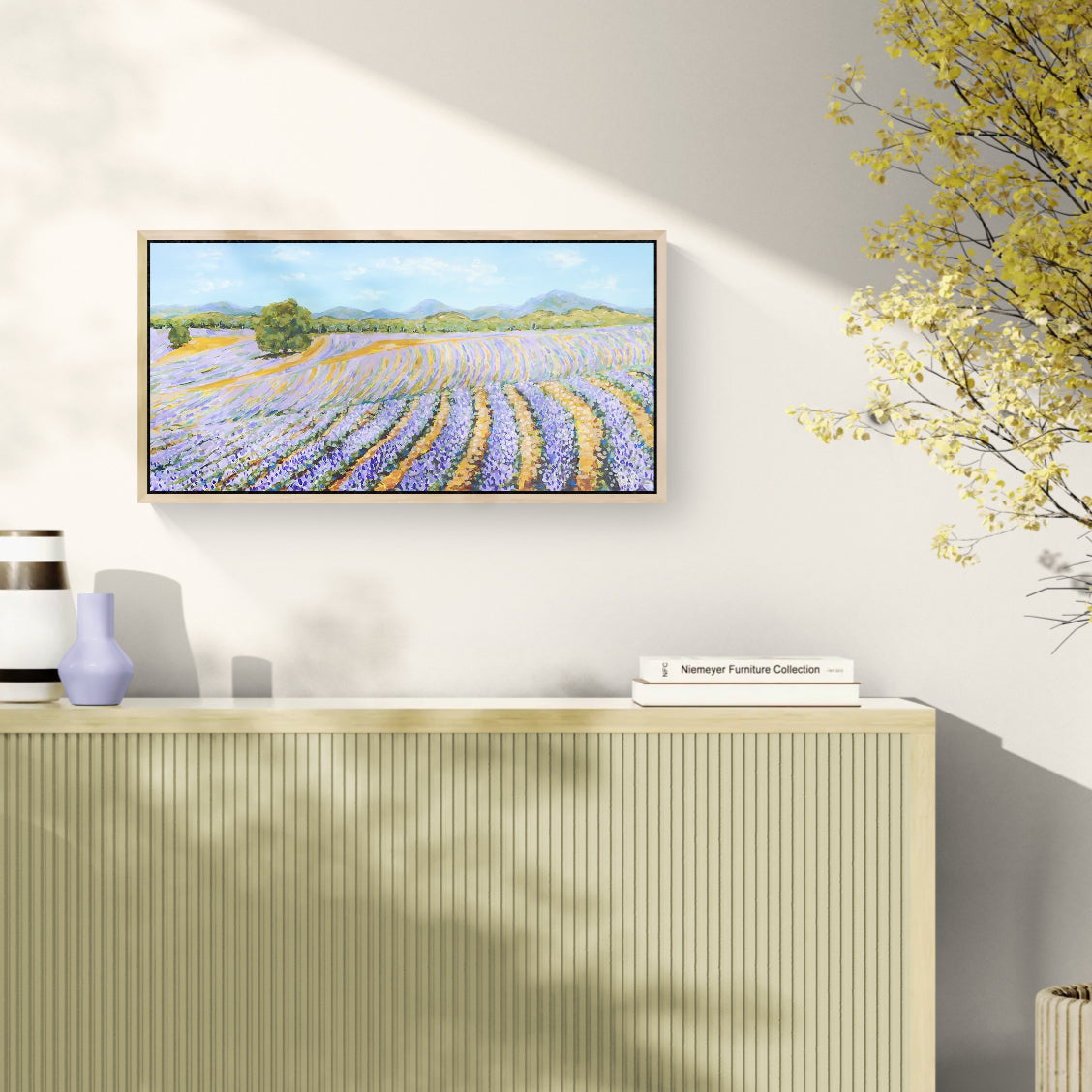 Lavender Pathways , Original Artwork
