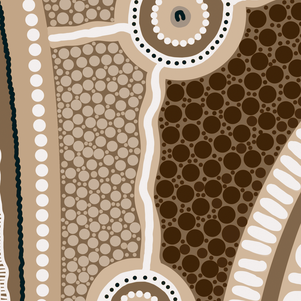 My 3 Pathways, Earth, Brown tone