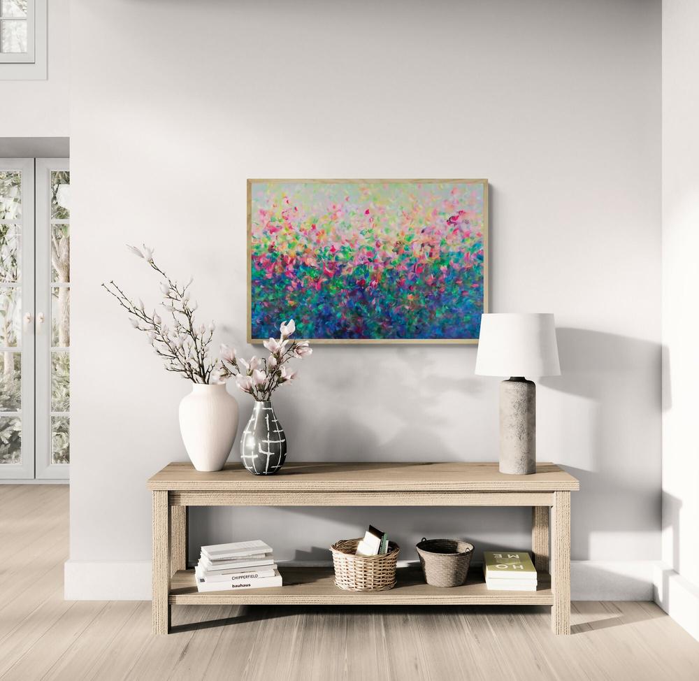 Let the love grow , Original Artwork-by-Katherine Spiller-original art-Gioia
