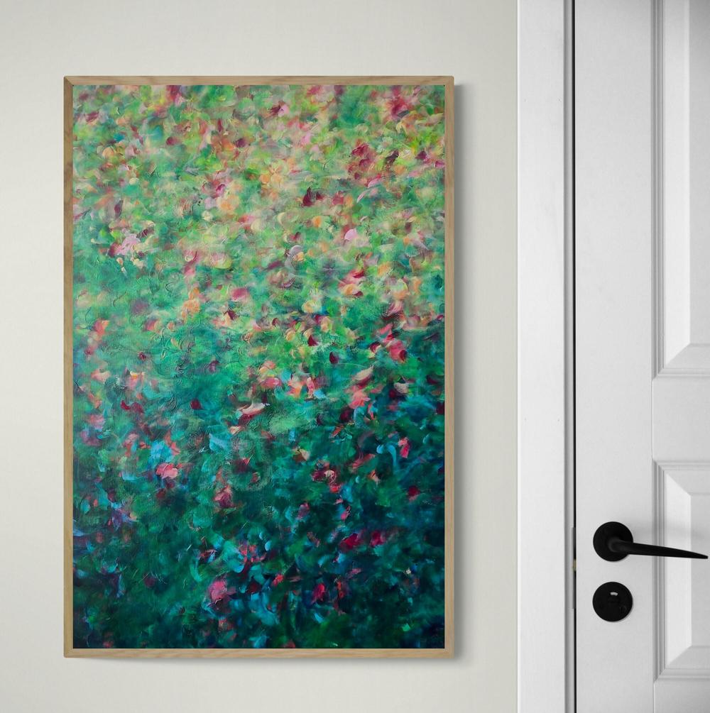 Life of the Garden-by-Katherine Spiller-original art-Gioia