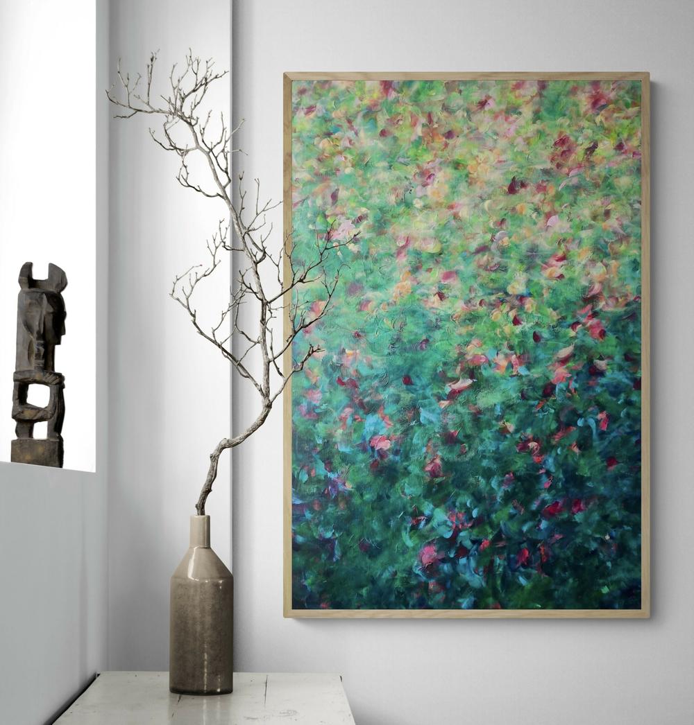 Life of the Garden-by-Katherine Spiller-original art-Gioia