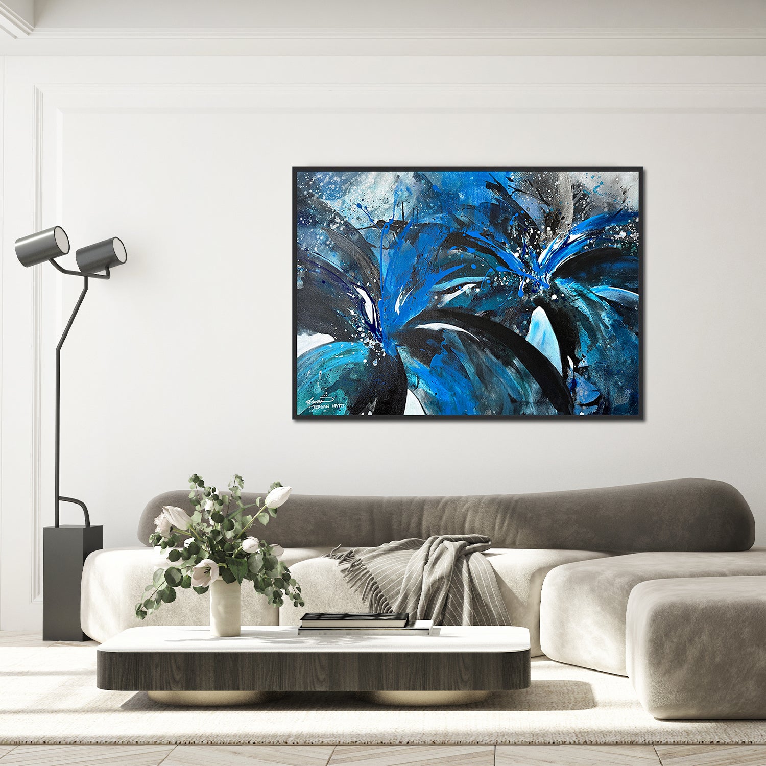 Sentient, Original Hand-Painted Canvas By Teagan Watts