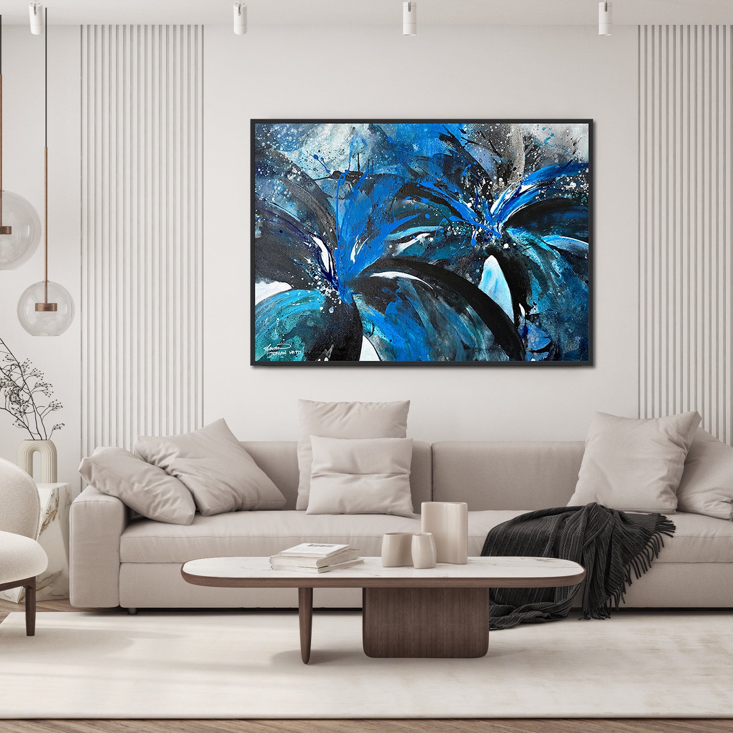Sentient, Original Hand-Painted Canvas By Teagan Watts