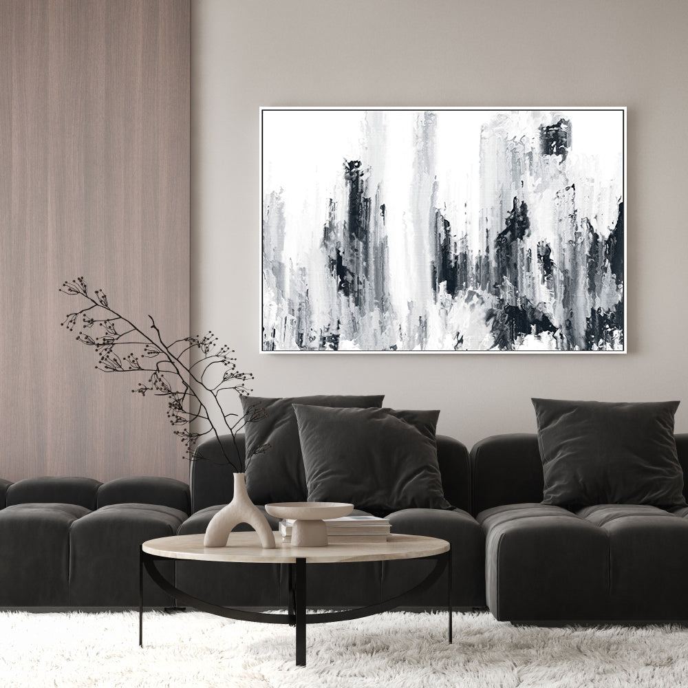 Rising , Hand-Painted Canvas