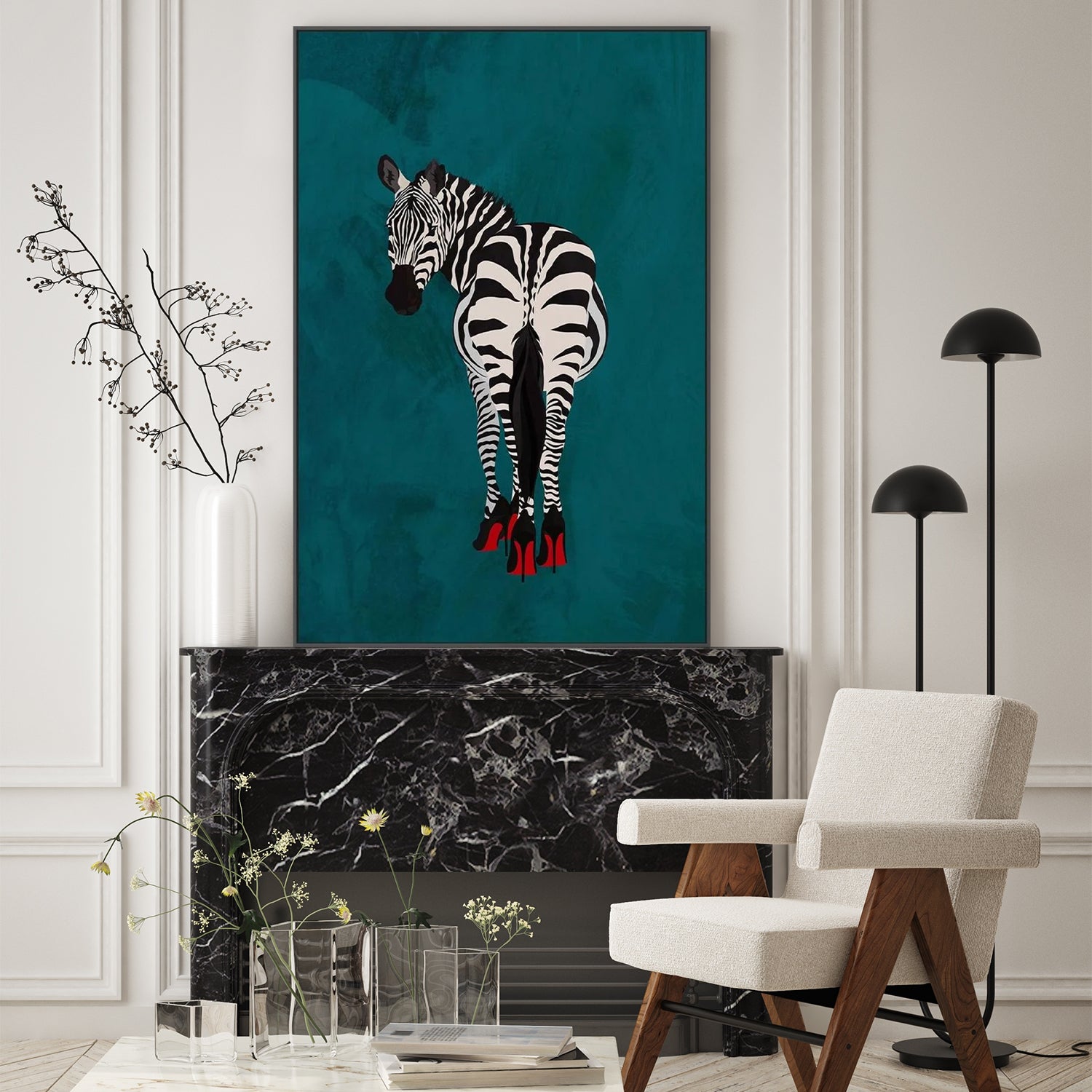 Zebra In Heels