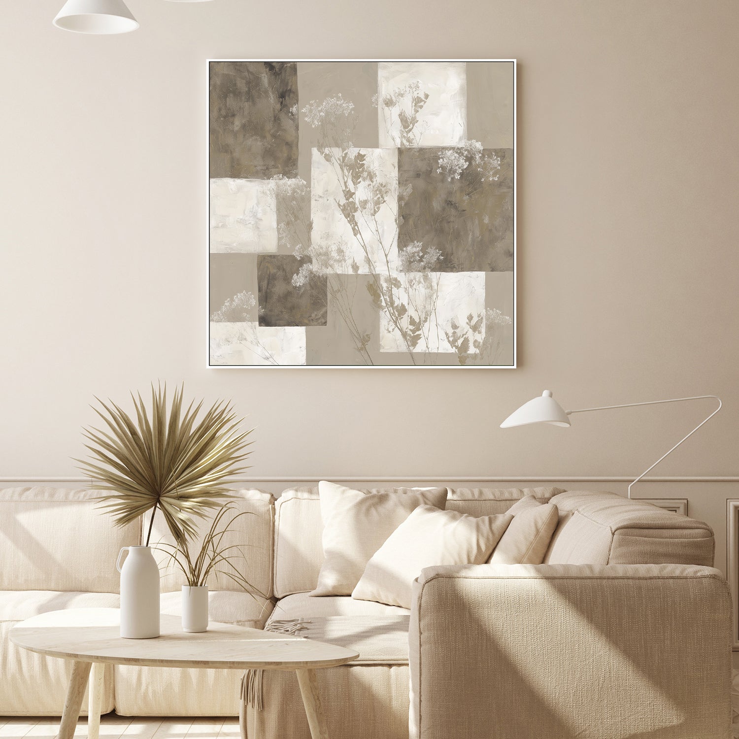 Pressed Wildflower Grid
