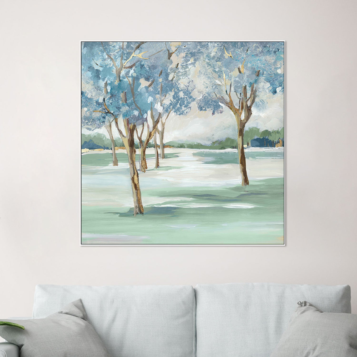 Serene Blue Scenes, Style B
