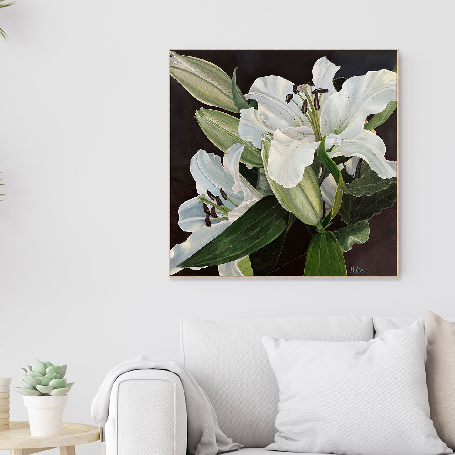 White Lilies