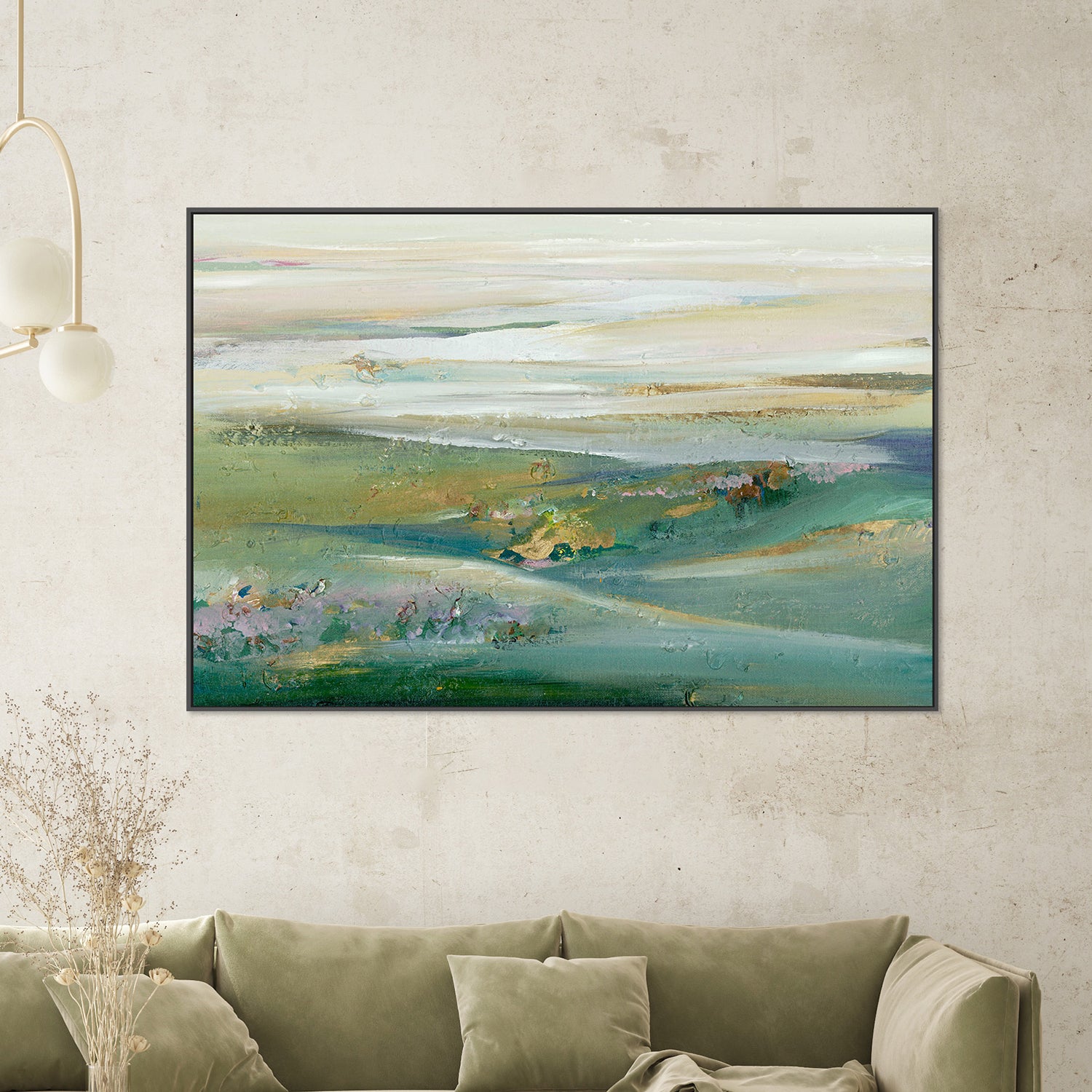 Green Sunset Pasture