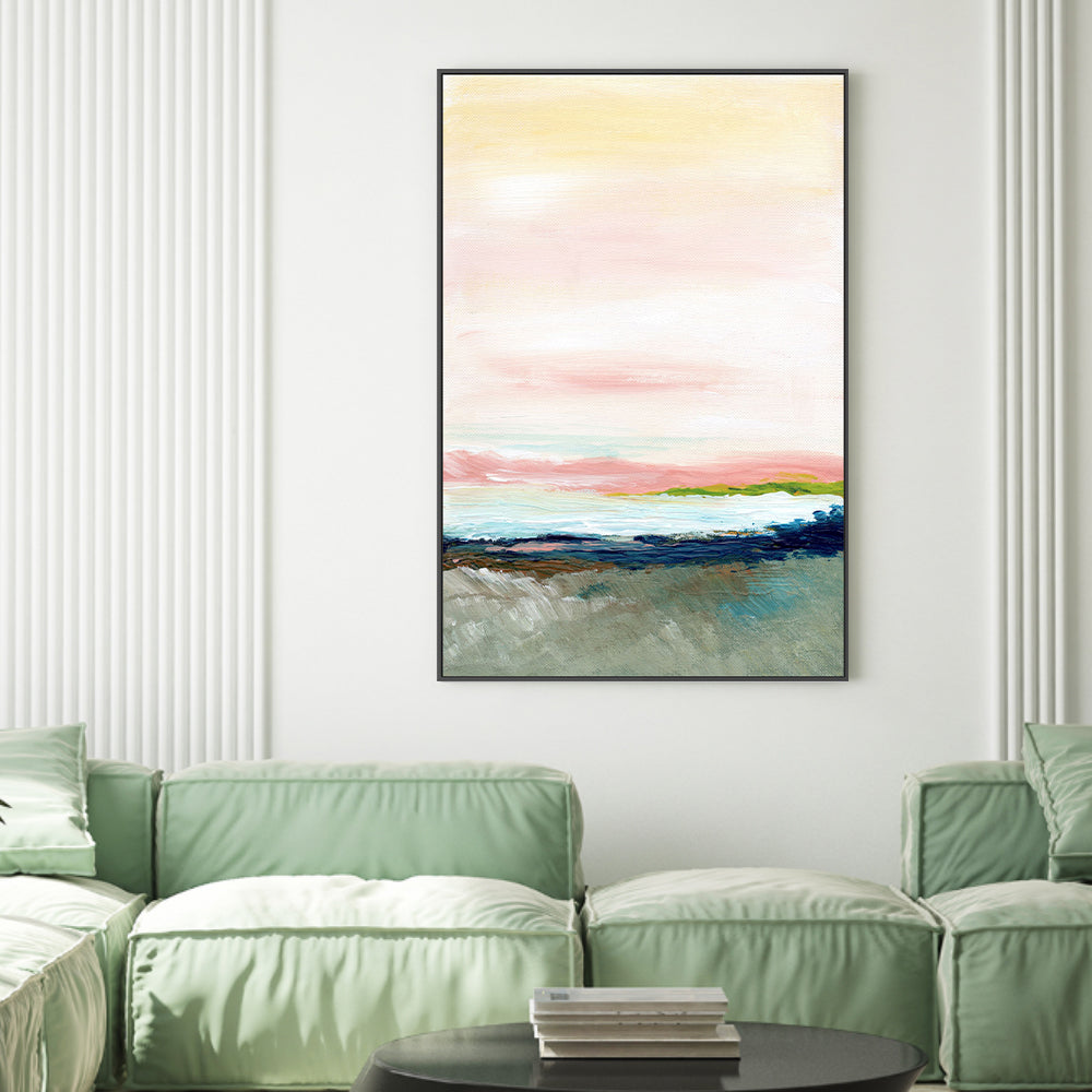 Morning Mist, Style A, Hand-Painted Canvas