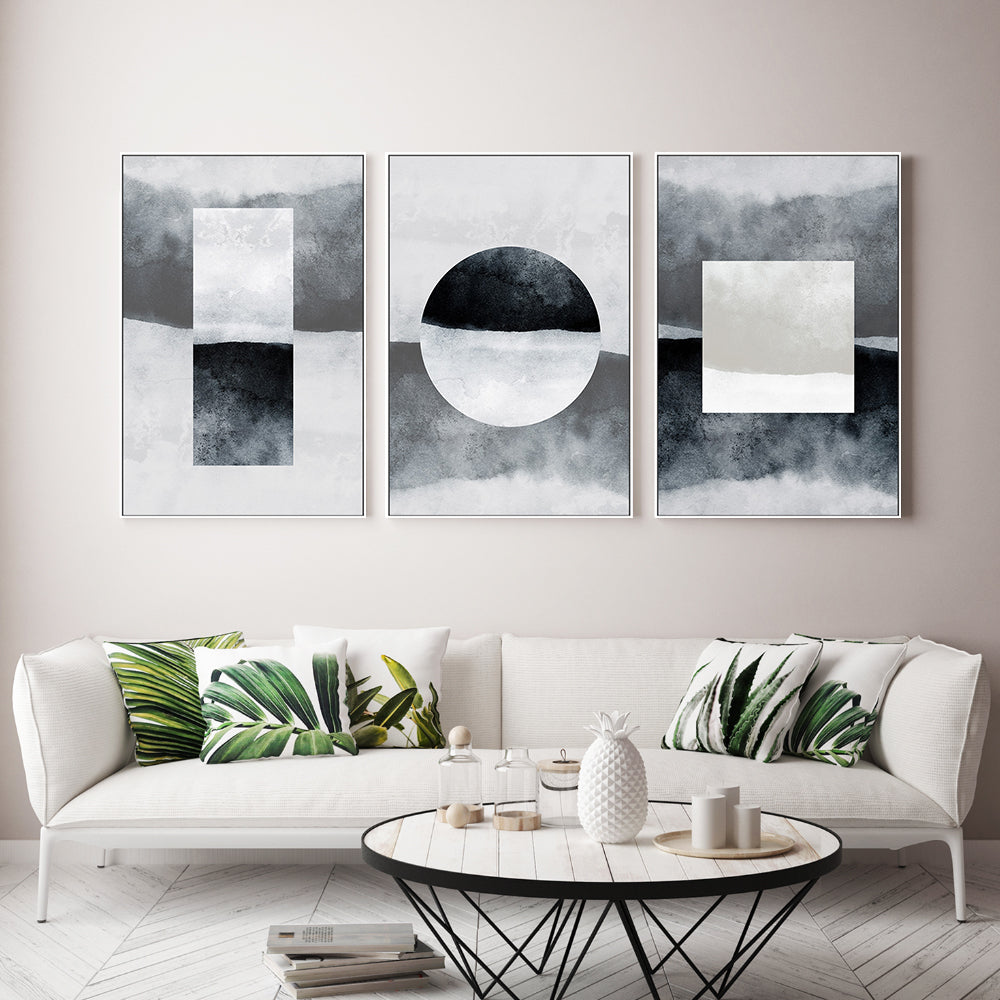 Minimalism, Style A, B & C, Set Of 3