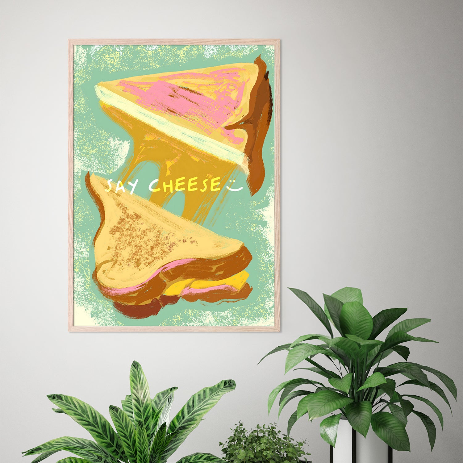Melted Cheese Sandwiches