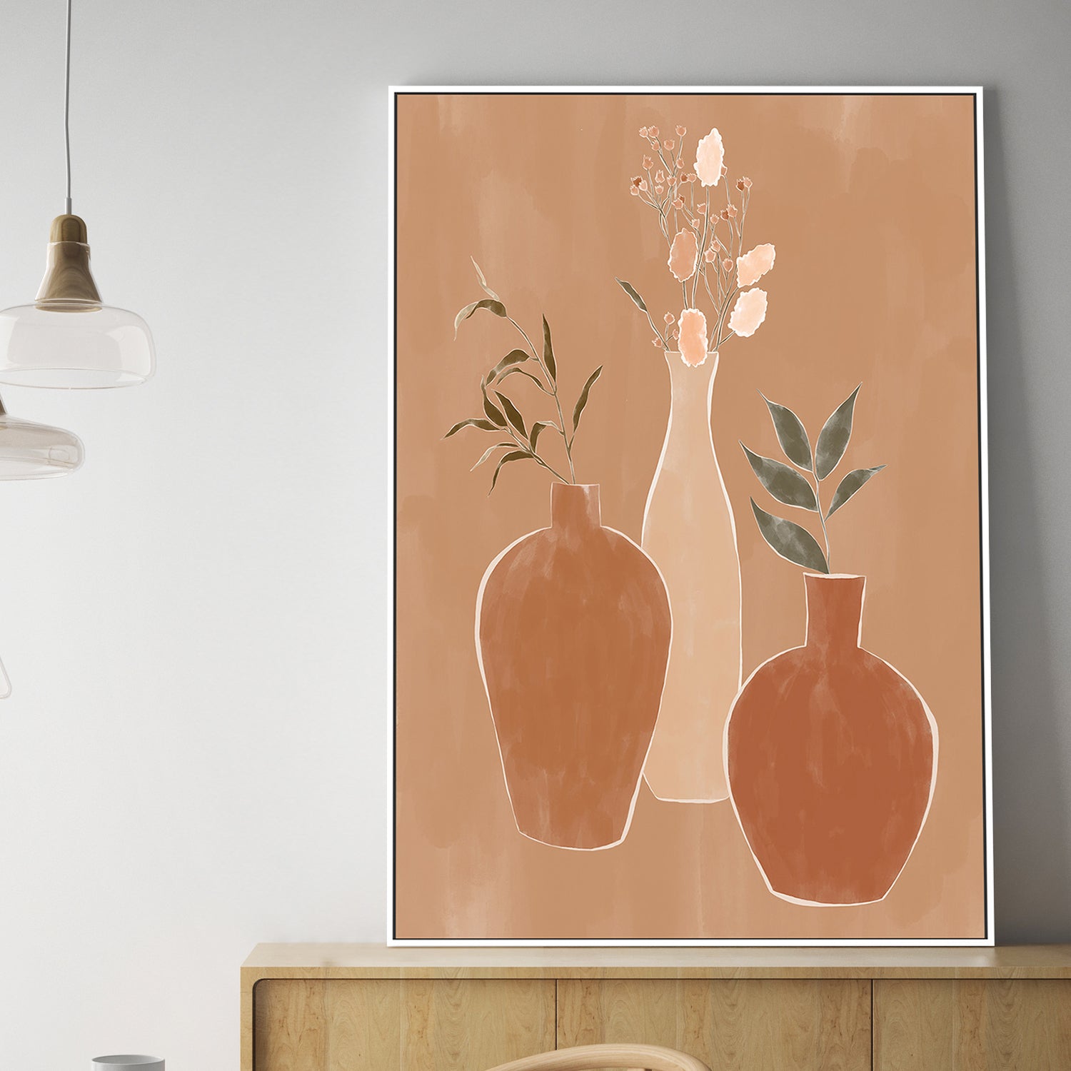 Rustic Flower Vases