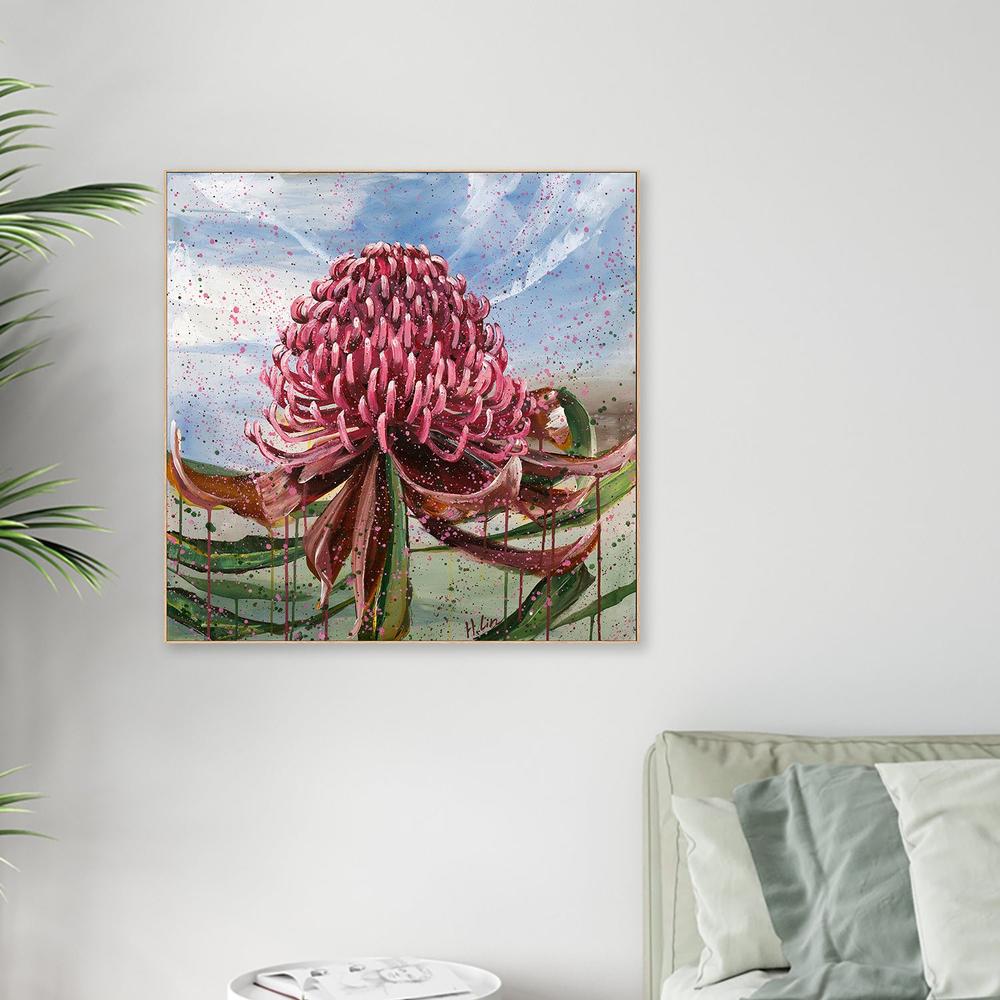 Bright Red Waratah