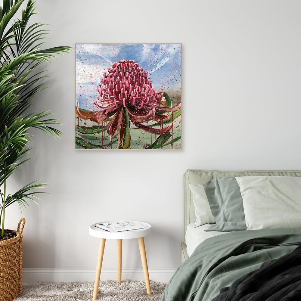 Bright Red Waratah