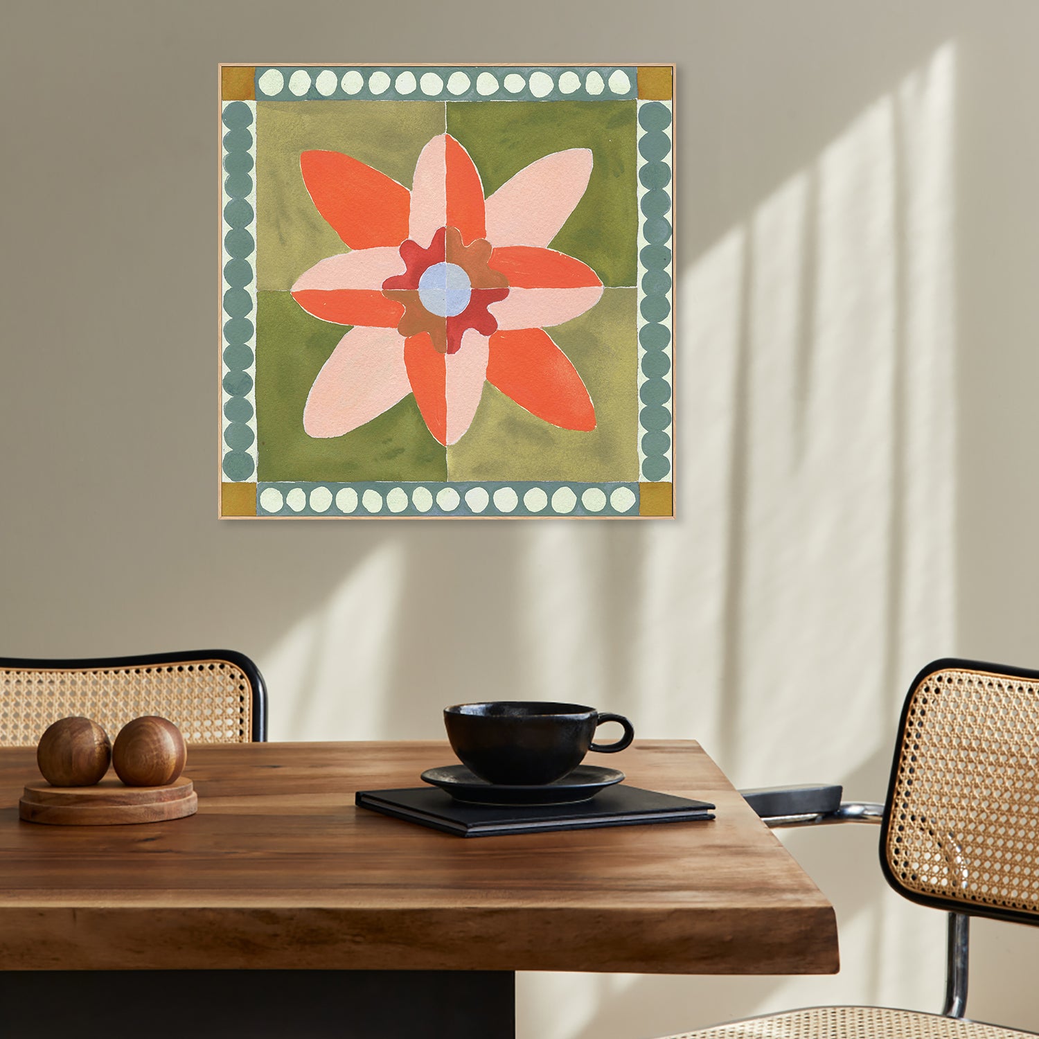 Daffodil Tile Coral , By Meredith Walker