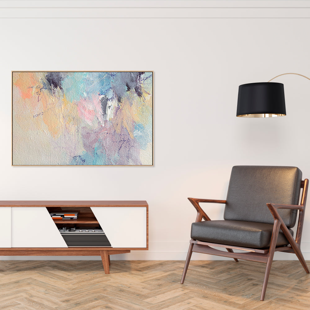 Pastel Confetti, Style A , Hand-Painted Canvas
