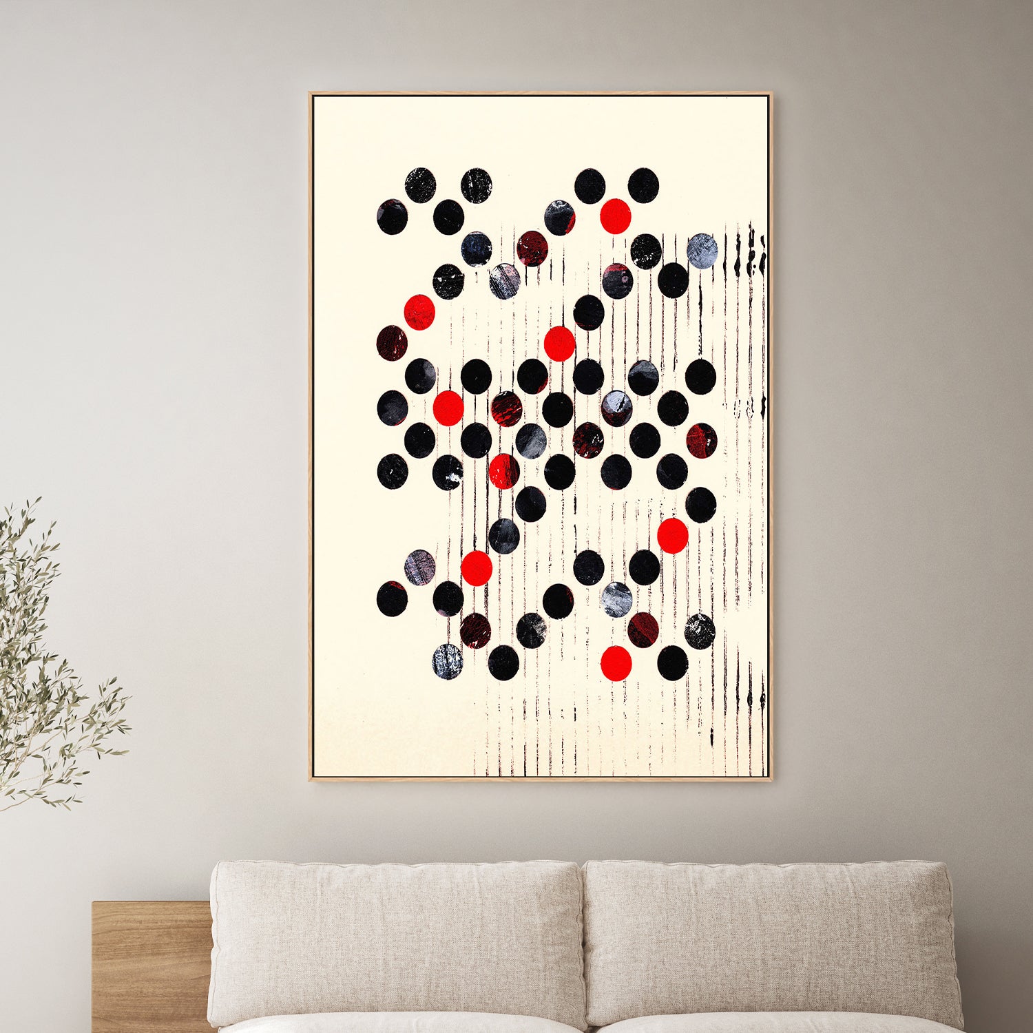 Scattered Circles Pattern