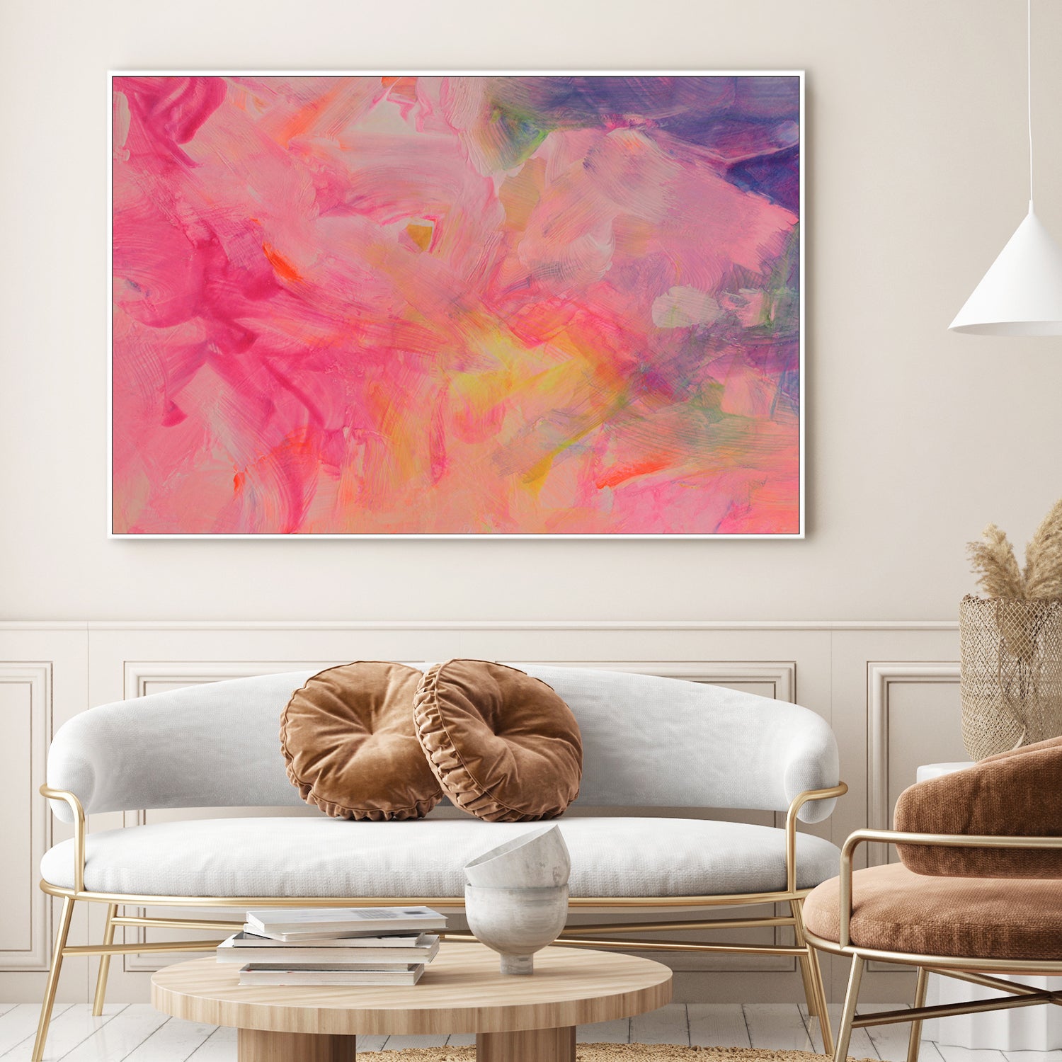 Pink and Violet Merge