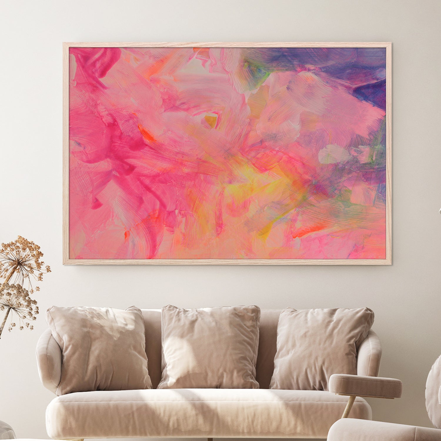 Pink and Violet Merge