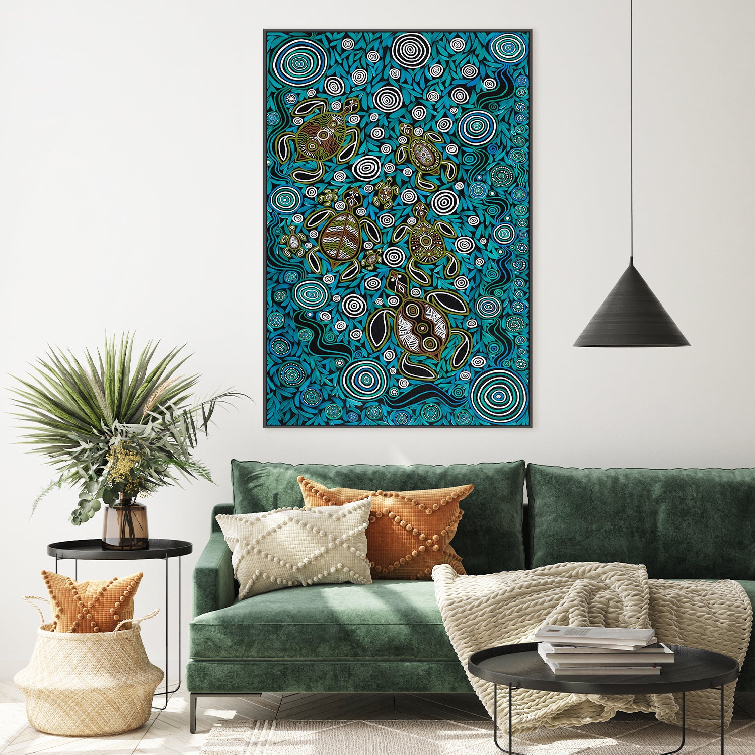 Turtles In Deep Water Dreaming , By Emma Rigney