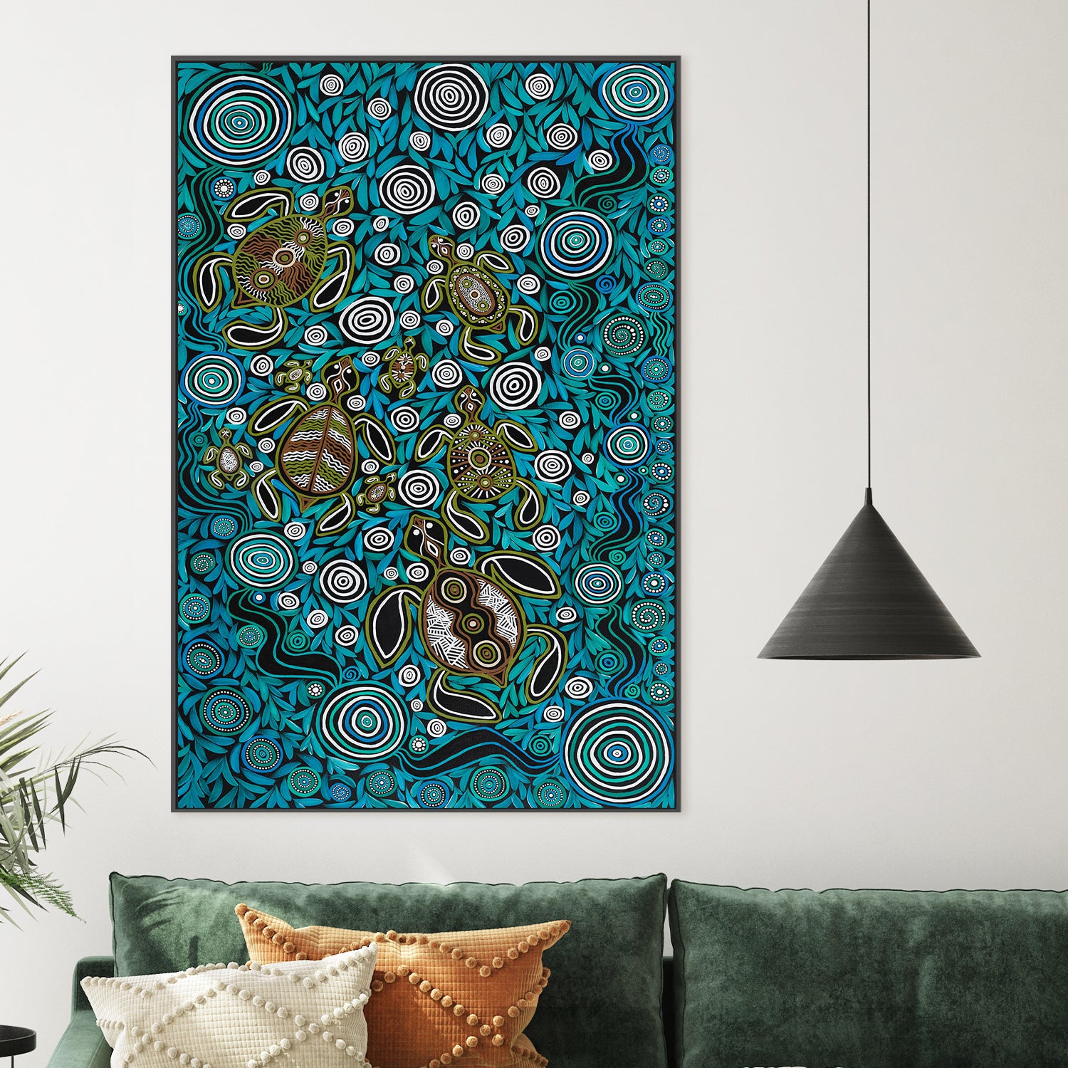 Turtles In Deep Water Dreaming , By Emma Rigney