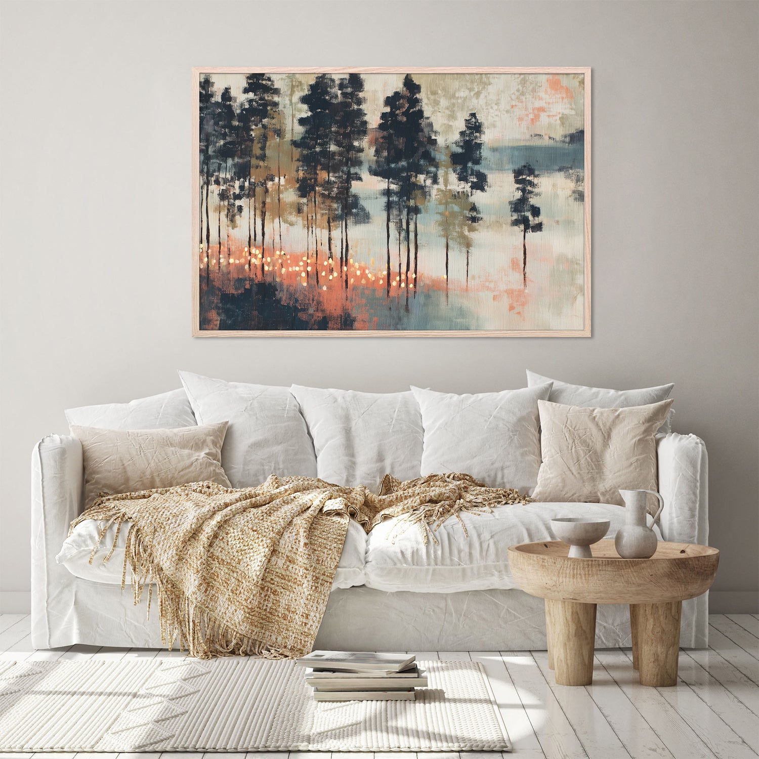 Pine Forest at Twilight