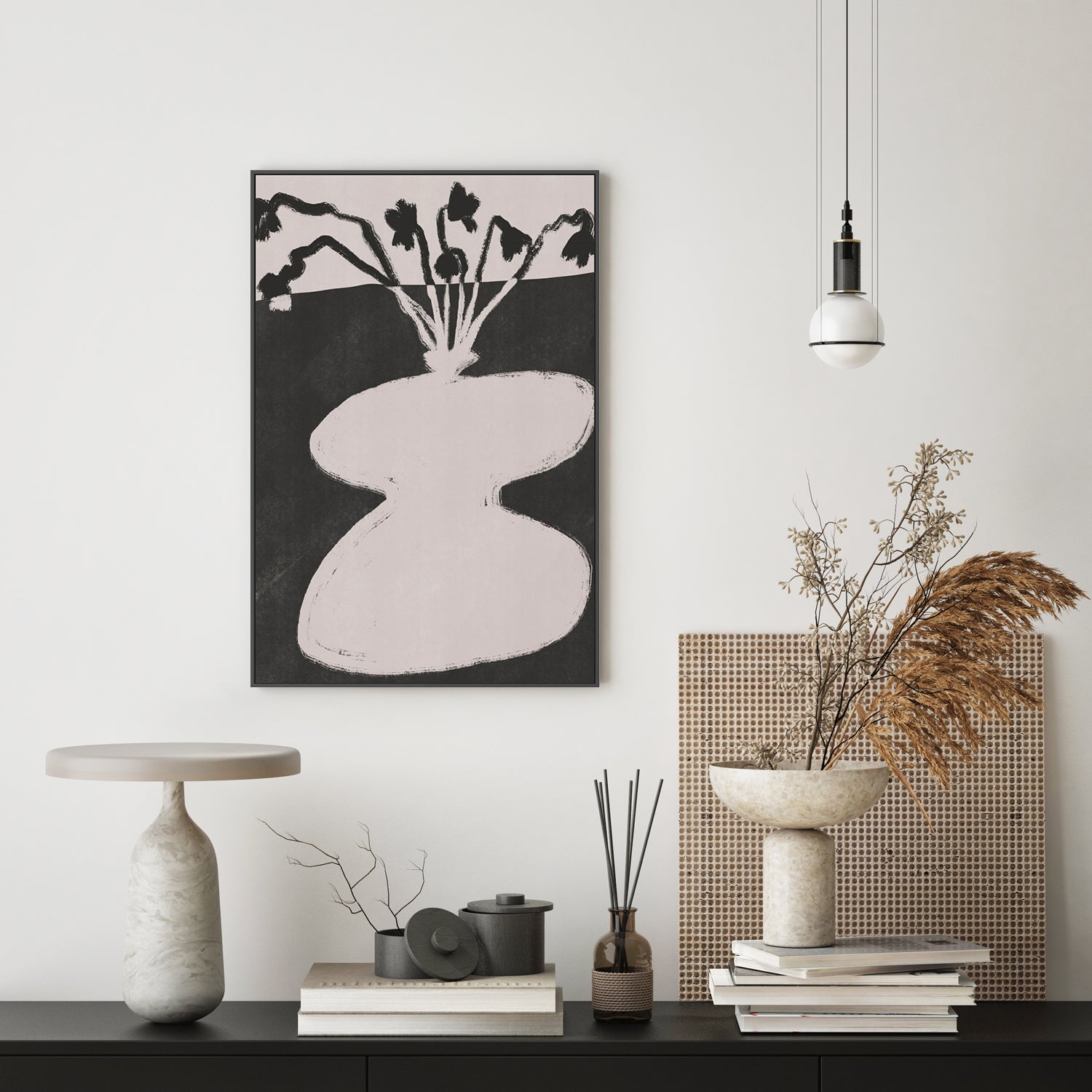 Organic Pot Plant On the Table