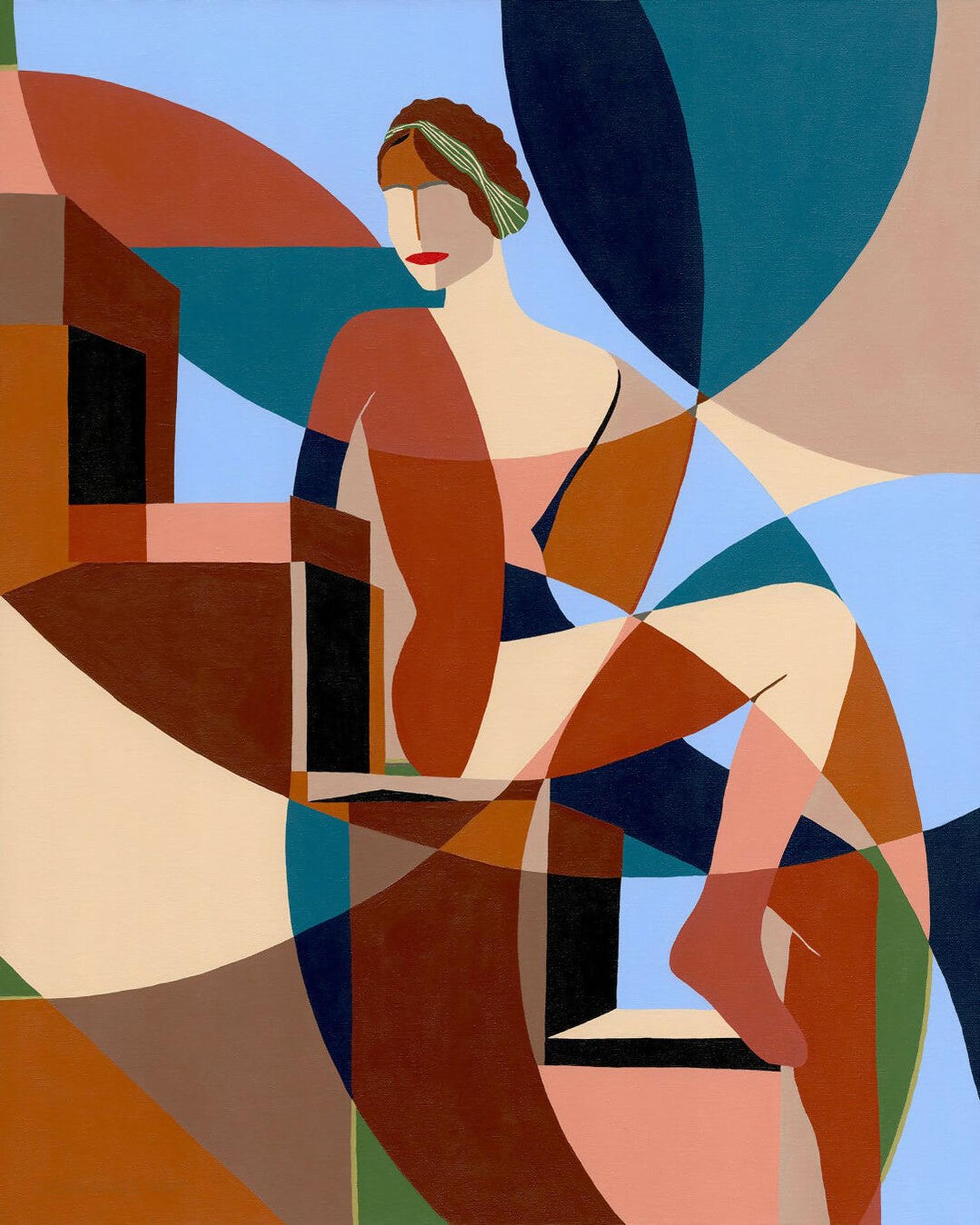 Limbo, Acrylic on Canvas,61x76cm, by Gina Ward , Original Artwork-by-Gina Ward-original art-Gioia