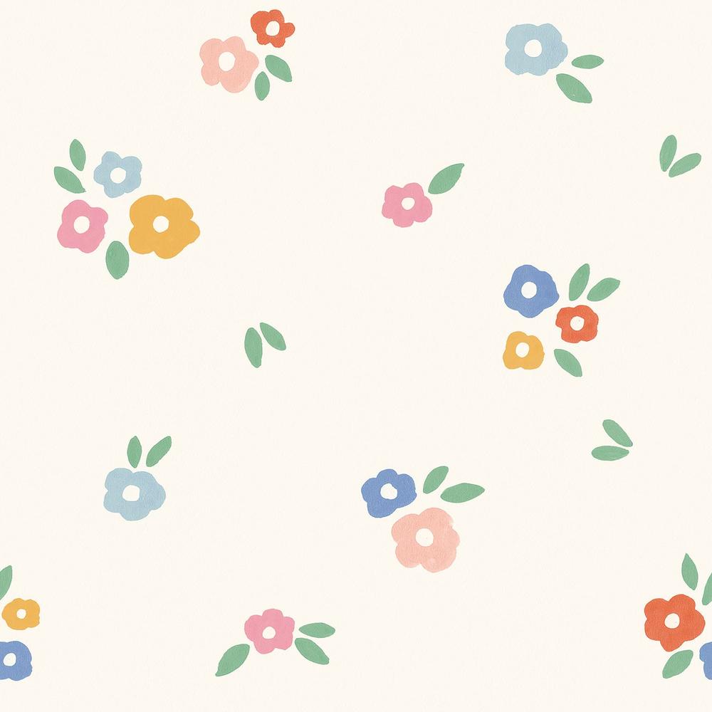 Little Wonders Pattern II-wallpaper-eco-friendly-easy-removal-Laura Marshall-3