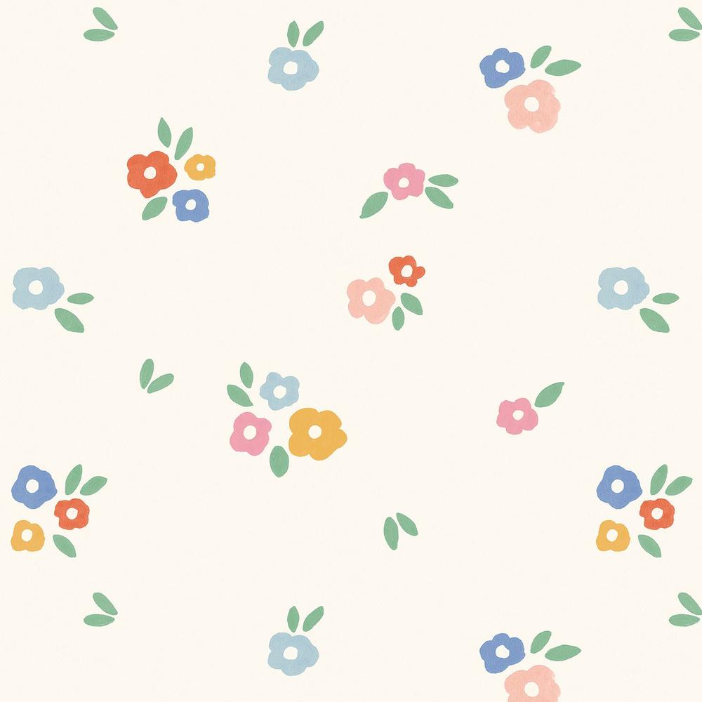Little Wonders Pattern II-wallpaper-eco-friendly-easy-removal-Laura Marshall-4