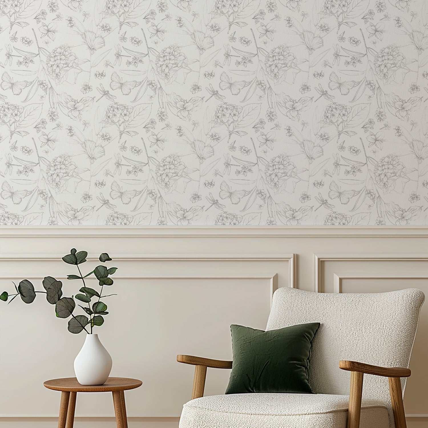 Blue Botanica Pattern IIIA