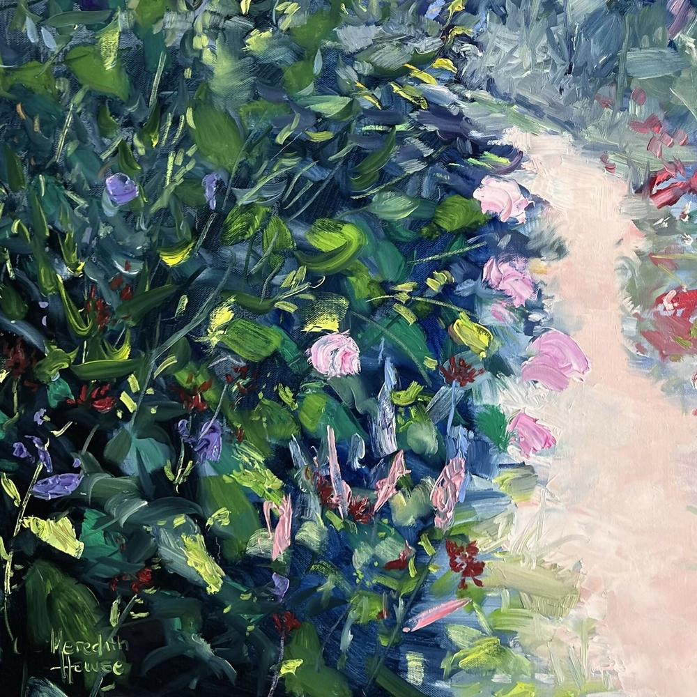 Love Blooms Here , Original Artwork-by-Meredith Howse-original art-Gioia