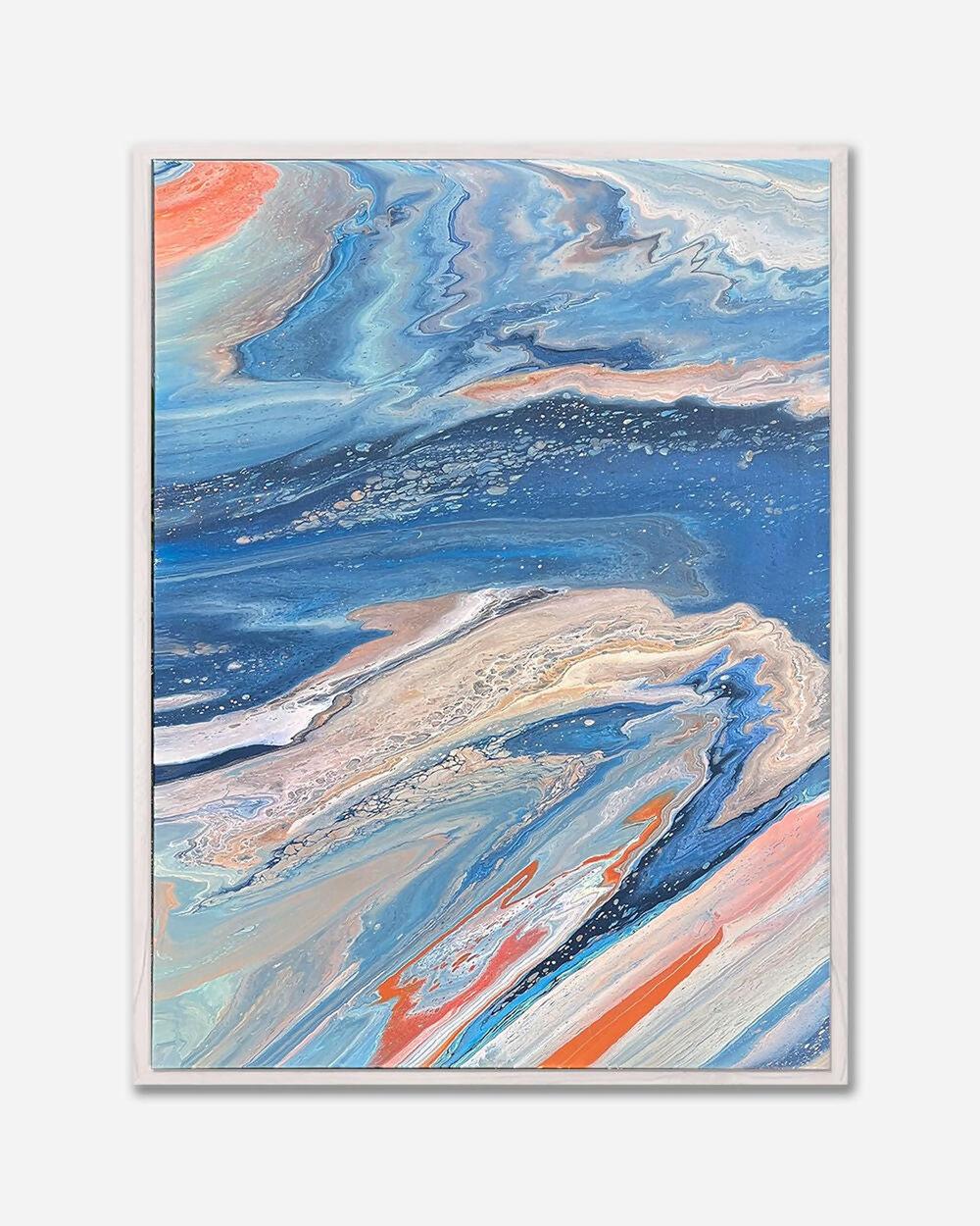 MOONSTONE, Original Hand-Painted Canvas , By Jayda Koludrovic-by-Jayda Koludrovic-original art-Gioia