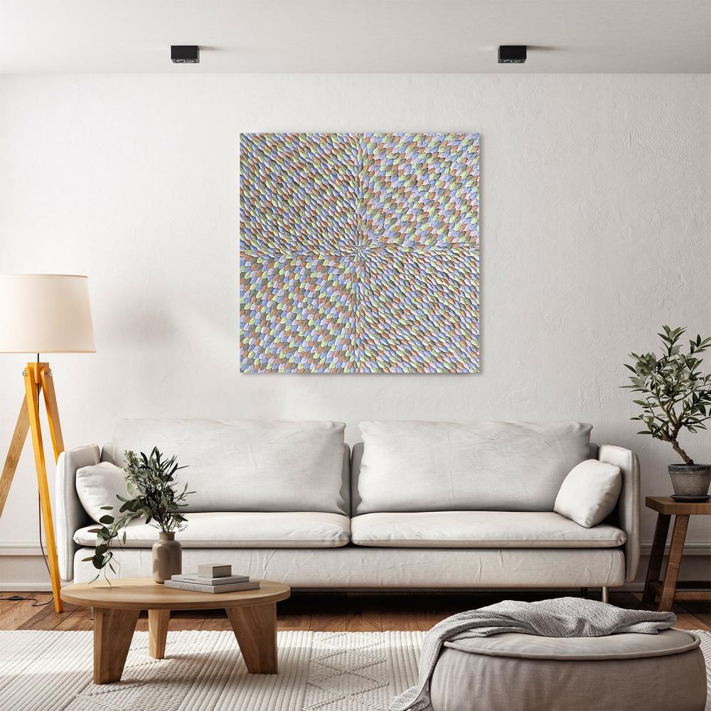 Marshmallow, Original Hand-Painted Canvas By Guzaliya Xavier-by-Guzaliya Xavier-original art-Gioia