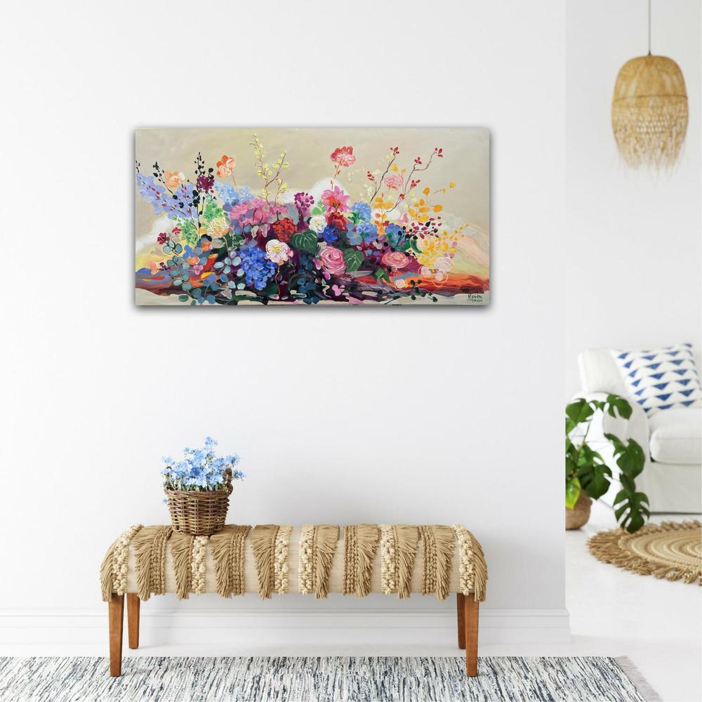Maximalism Vintage. Original hand painted artwork by Meredith Howse.-by-Meredith Howse-original art-Gioia