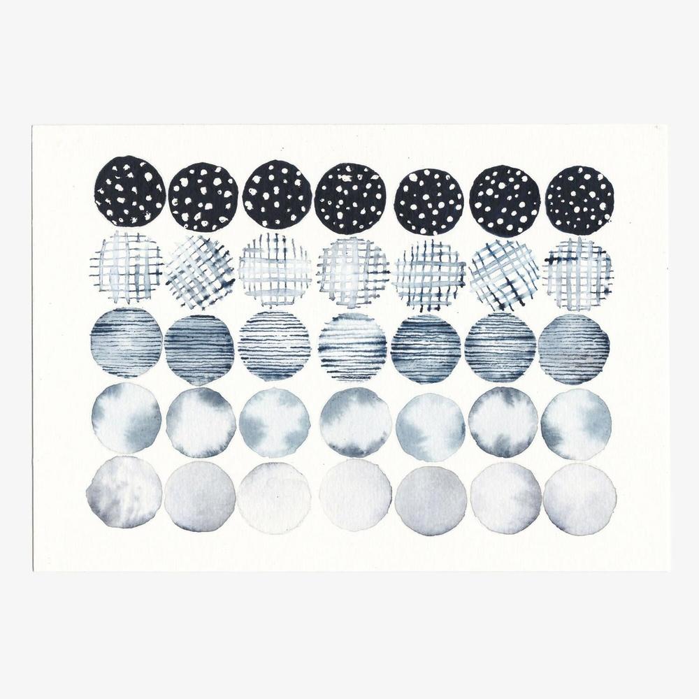 Meditation Circles 01 - Original Artwork-by-Danushka Abeygoda-original art-Gioia