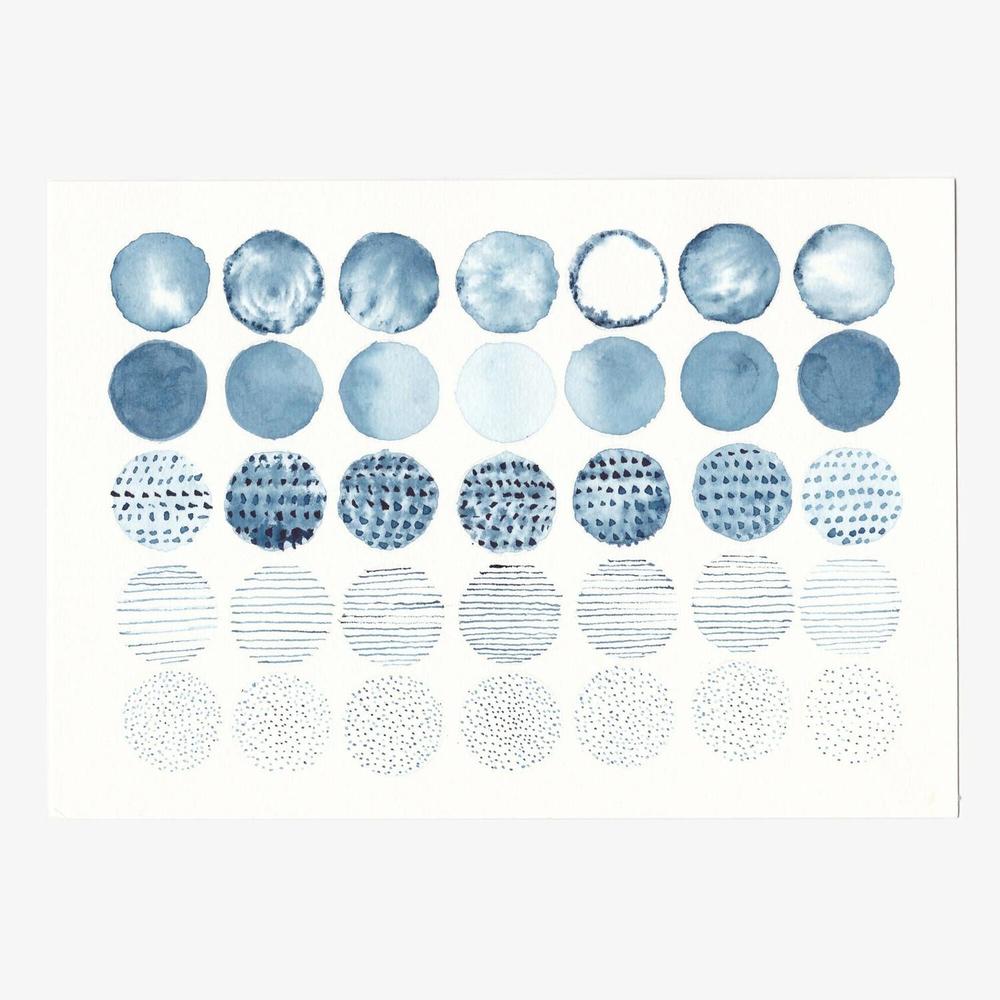 Meditation Circles 02 - Original Artwork-by-Danushka Abeygoda-original art-Gioia