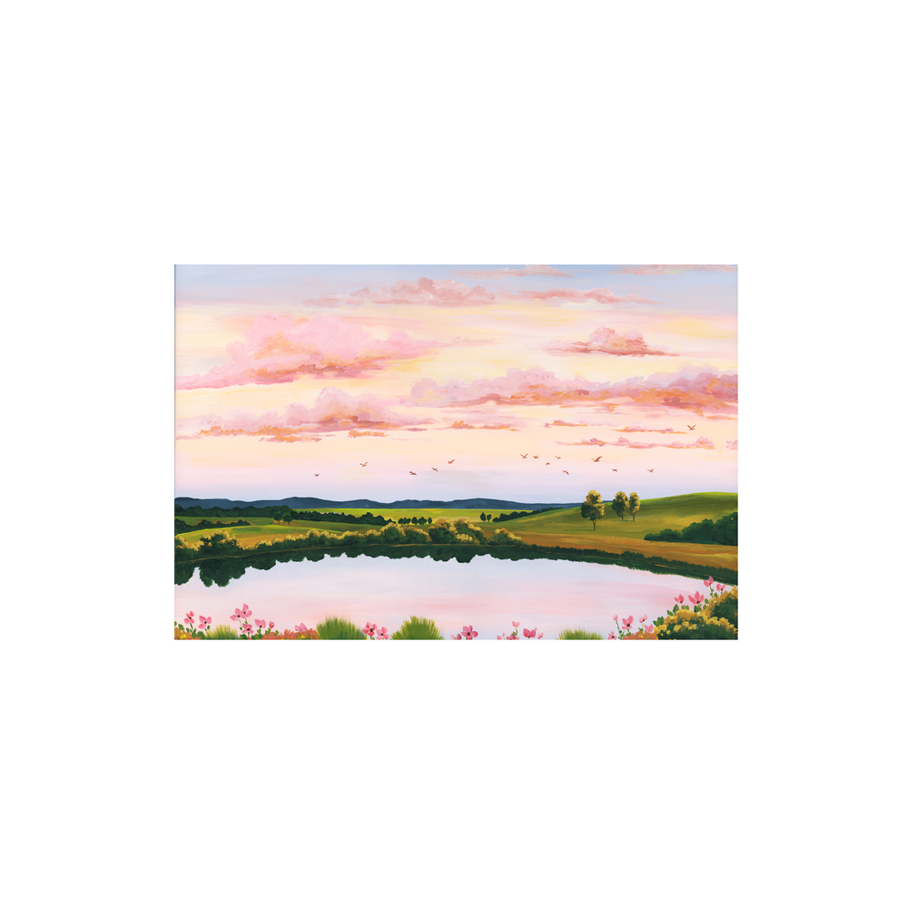 Peachy Skies