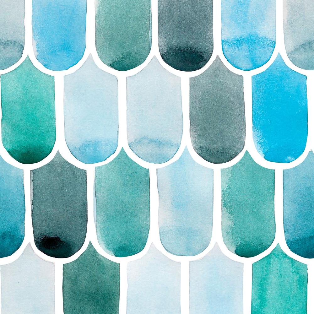 Mermaid Scales-wallpaper-eco-friendly-easy-removal-Gioia Wall Art-4