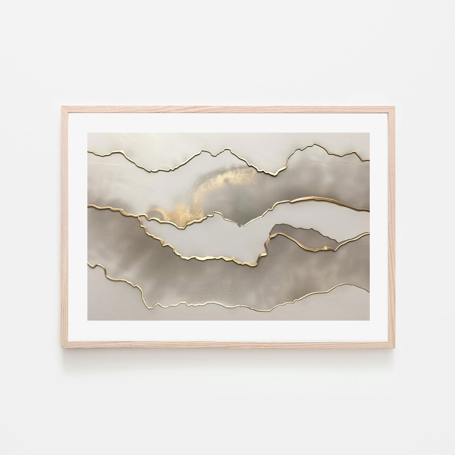 Metallic landscape, Style A