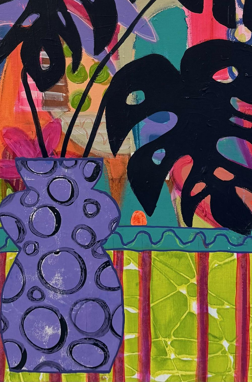 Midnight Botanica-by-Lindy Farley-original art-Gioia